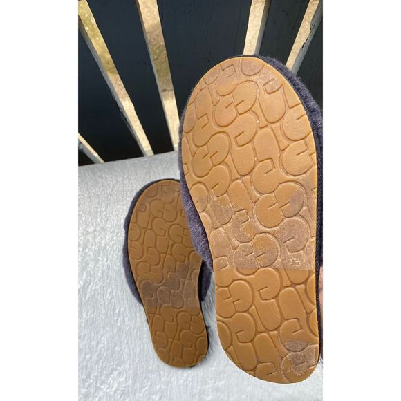 UGG® Women’s Fluffette slippers Navy Sz 6 US - Picture 8 of 10